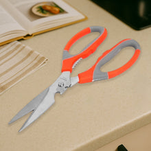 SpaceMulti-Function Kitchen Scissors for Veggies, Meat & Seafood with Bottle Opener
