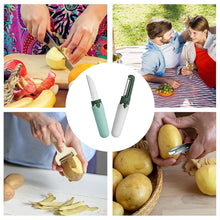 2-in-1 Multifunctional Knife & Sawtooth Peeler for Fruits and Vegetables