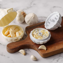 Garlic Press Sharpener Device – Portable Manual Ginger, Chili & Garlic Crusher, Masher, Chopper & Grinder for Kitchen Use