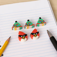Mini Cartoon Shaped Pencil Erasers - (5 Pc  Set)