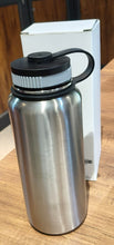 Silver Stainless Steel Double Wall Vacuum-Insulated Drink Water Bottle (1000 ML)