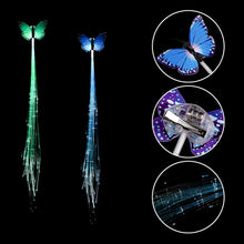 Led Butterfly Hair Braid Clip (Mix Color 1 Pc)
