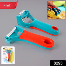 4-in-1 Multi-functional Vegetable  Fruit Peeler (1 Pc)