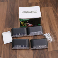 4-Piece Solar Waterproof Garden, Stair & Railing Lights