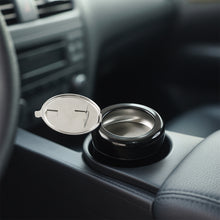 Round Smokeless Ashtray With Lid (1 Pc)