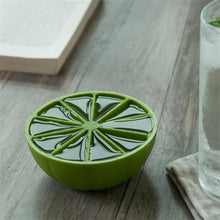 Lemon Shape Flexible Silicone Ice Cube Tray  8-slot Round Ice Mold (1 Pc)
